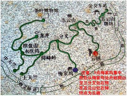 十里锒铛比赛路线图